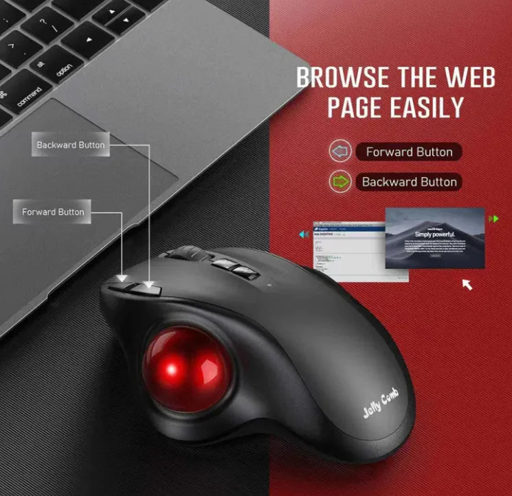 Wireless Trackball Mouse