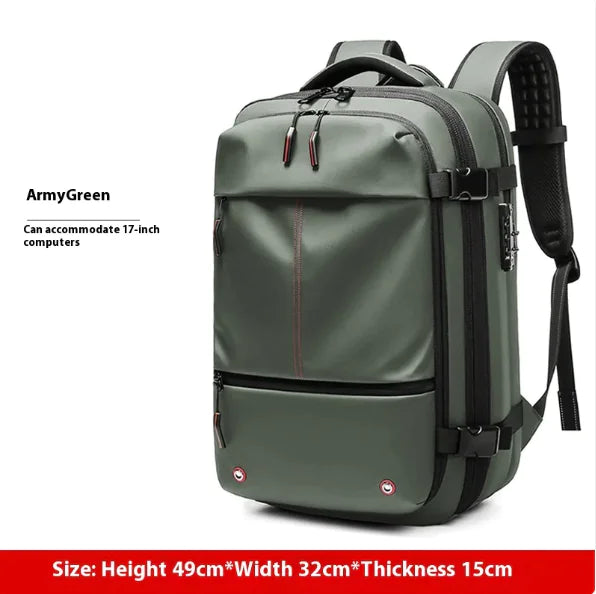 Men's Multifunction Travel Backpack