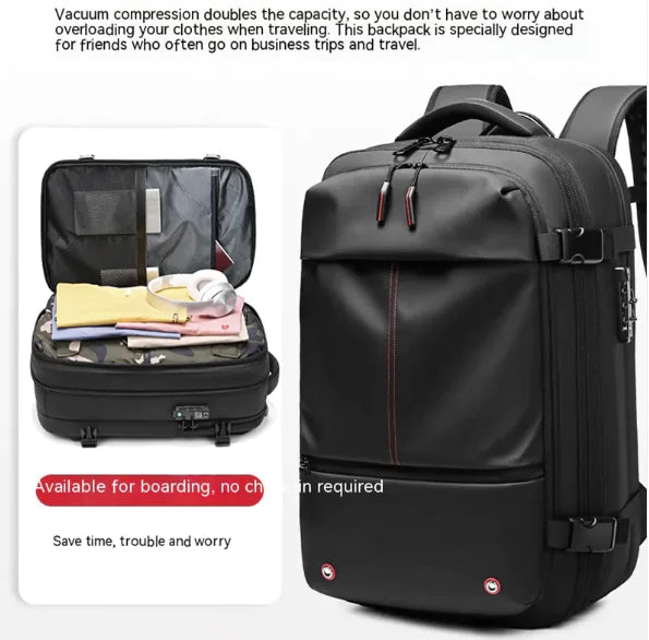 Men's Multifunction Travel Backpack